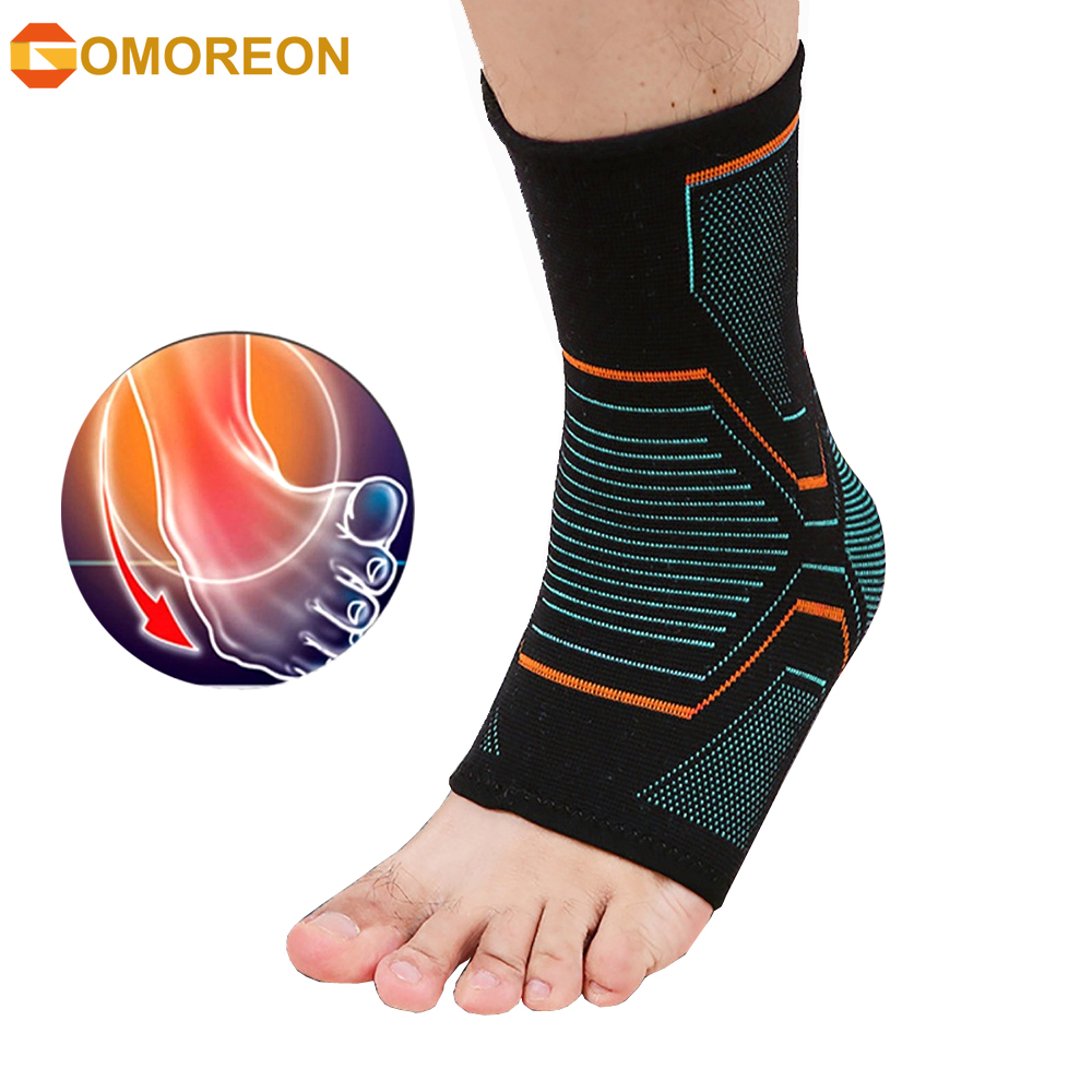 Ankle Brace Sock - 1 ชิ้นข้อเท้ารั้งการบีบอัดแขนการกู้คืนการบาดเจ็บปวดข้อ Tendon สนับสนุน, Plantar Fasciitis