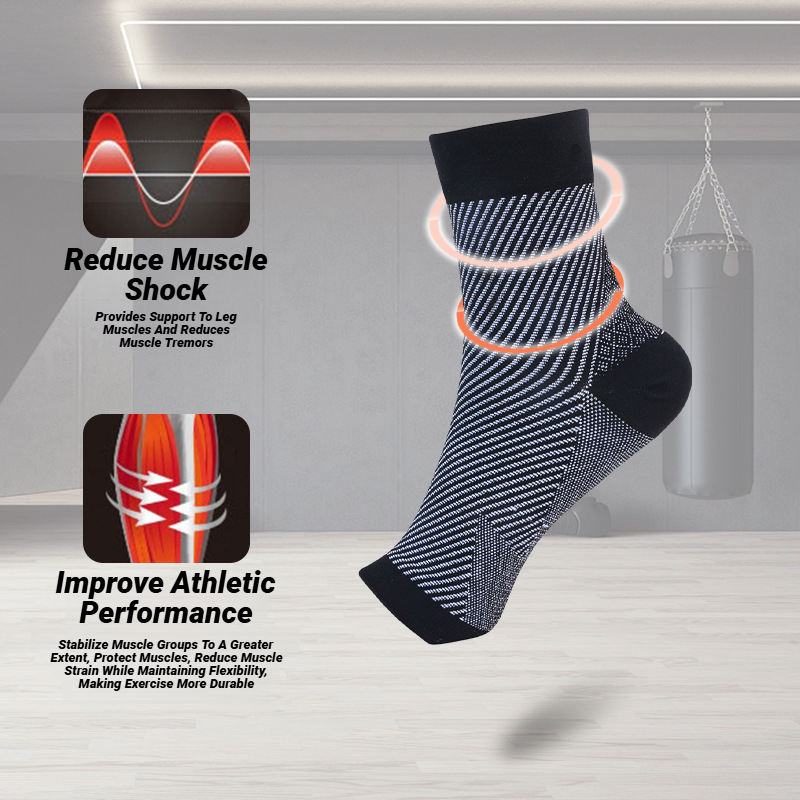 ถุงเท้ารัดข้อเท้าแบบสปอร์ต สำห - Ankle Brace Sock บทวิจารณ์และราคา