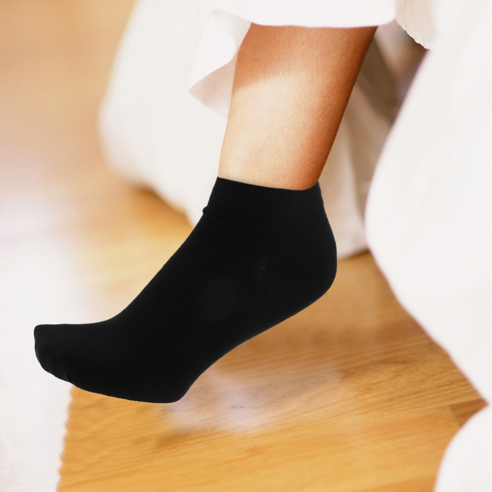 ถุงเท้าผู้หญิงแบบซ่อน 6 คู่ ระ - Invisibility Sock Loafer บทวิจารณ์และราคา