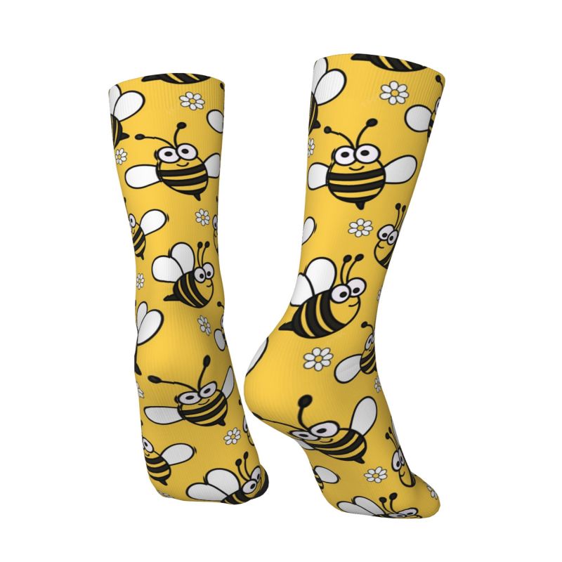ถุงเท้าลายน้องผึ้งน่ารักแบบกำห - Dress Sock Men บทวิจารณ์และราคา