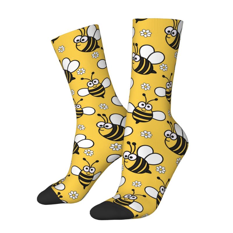 ถุงเท้าลายน้องผึ้งน่ารักแบบกำห - Dress Sock Men บทวิจารณ์และราคา