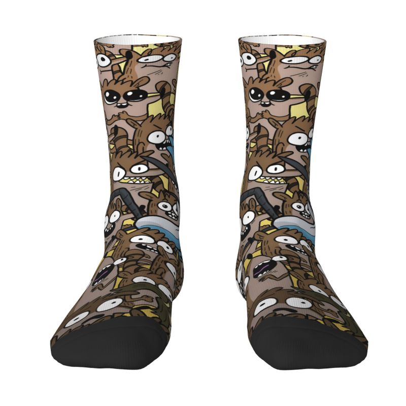 ถุงเท้าข้อสั้นลายการ์ตูนสุดฮา  - Dress Sock Men บทวิจารณ์และราคา