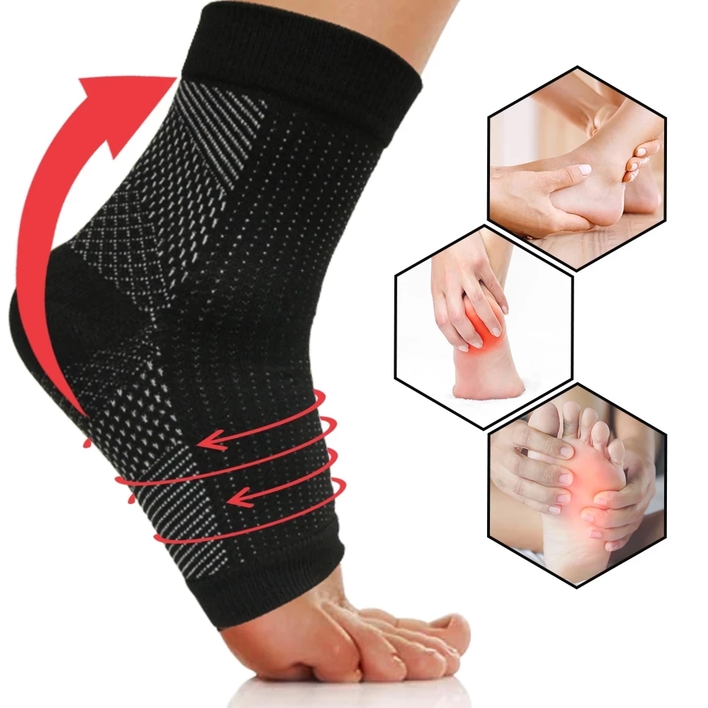 Foot Angel ป้องกันความเมื่อยล้ - Ankle Brace Sock บทวิจารณ์และราคา