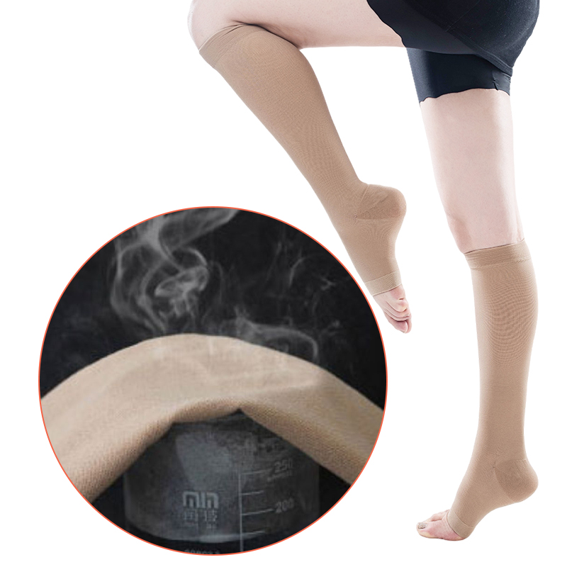 S-5XL รัดน่องทางการแพทย์2ชิ้น/ - Compression Sleeve Calf บทวิจารณ์และราคา